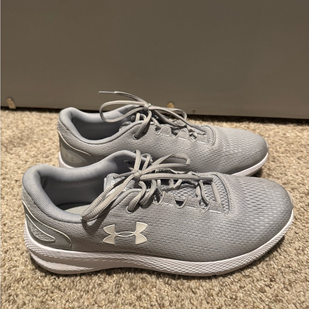 Under Armour Light Gray Athletic Sneakers